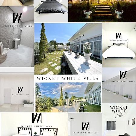 Wicket White Villa Photharam Bagian luar foto